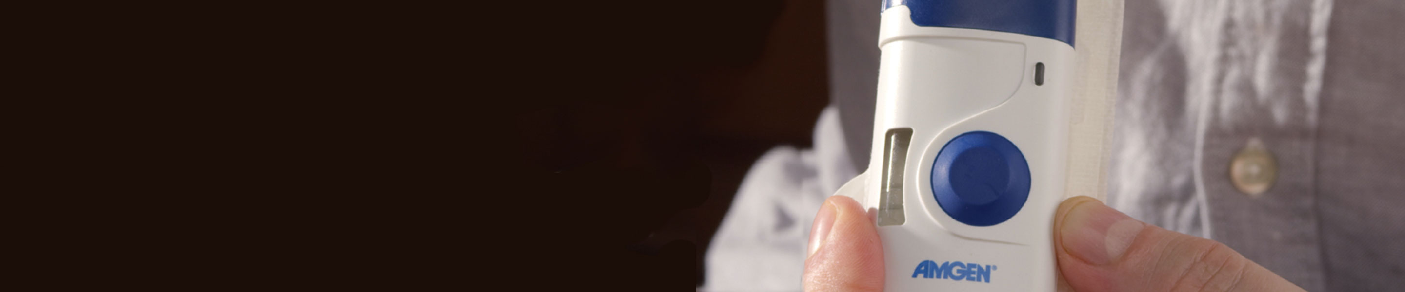 MAN HOLDING MINI-DOSER