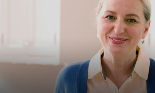 WOMAN SMILING