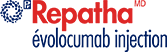 Repatha® evolocumab injection home logo